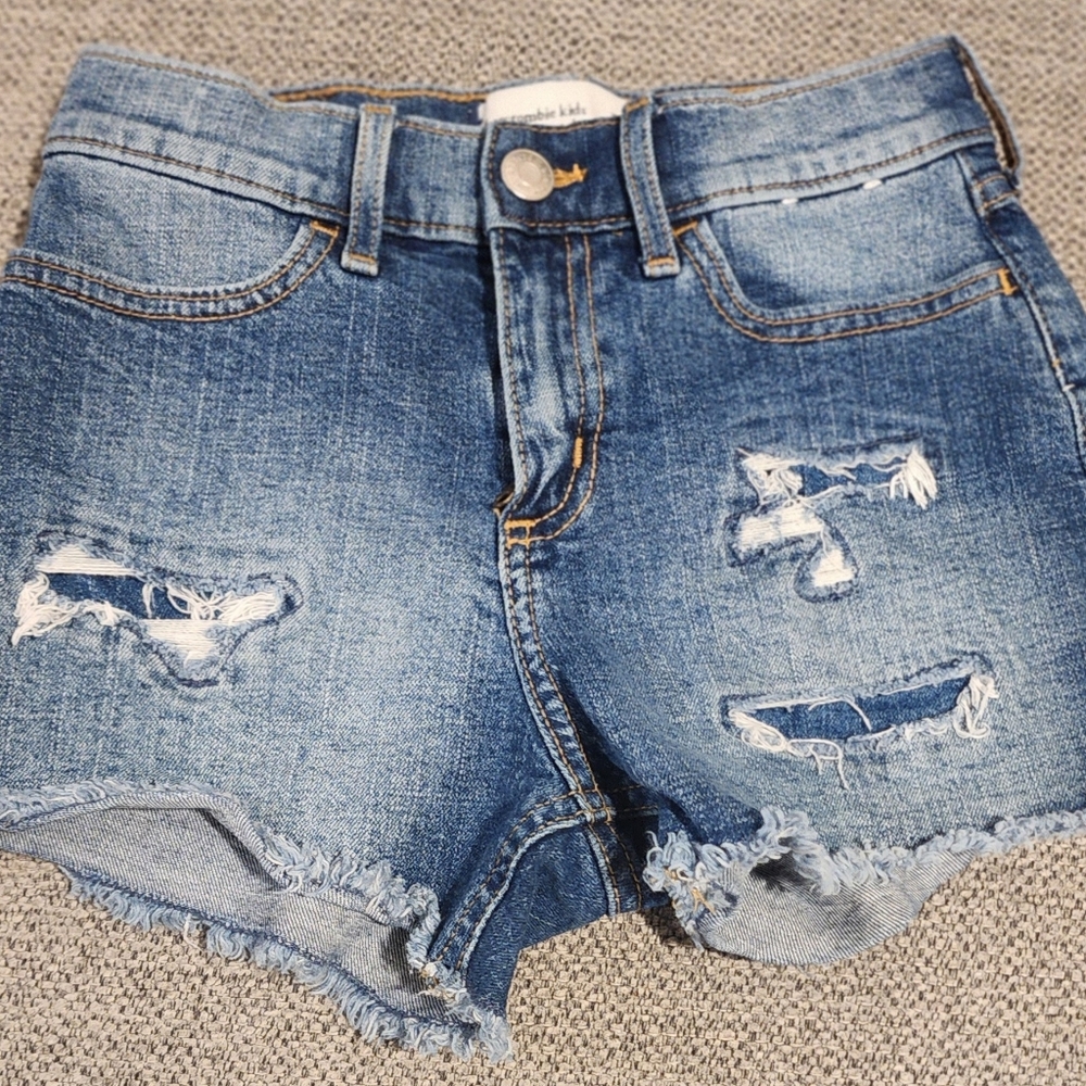 Abercrombie kids high rise mini mom short